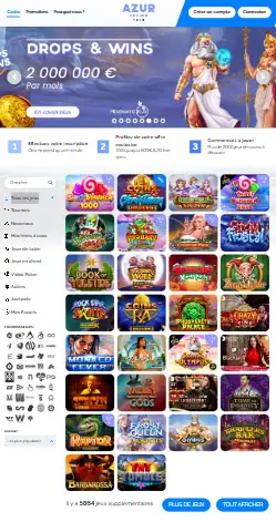 la aplicación e interfaz de VULKAN VEGAS CASINO