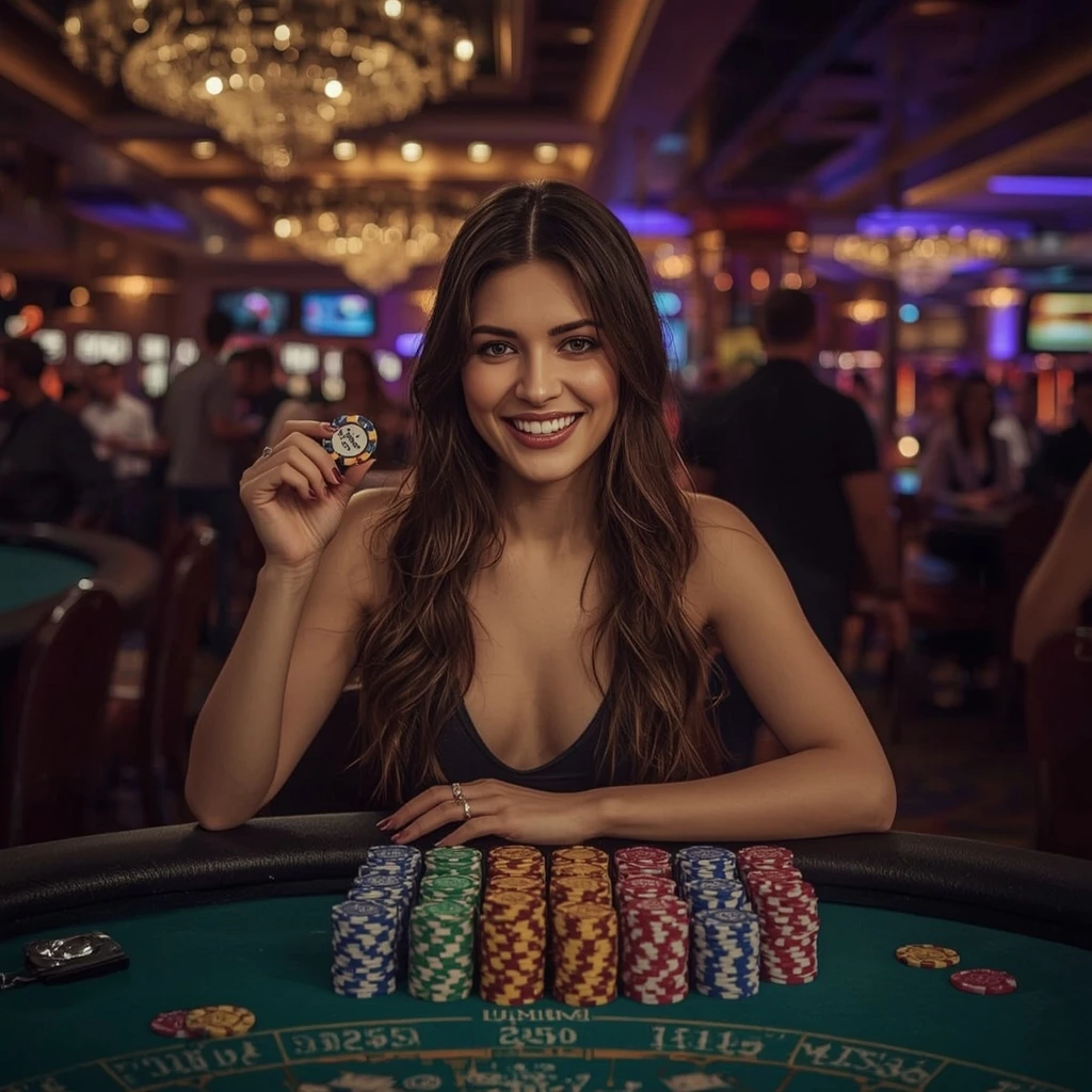 bono en las manos de un hombre en el casino VULKAN VEGAS CASINO